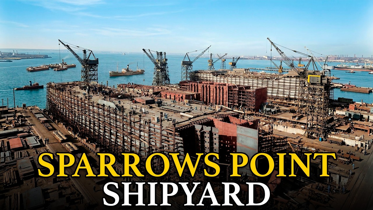 From the World's Largest Shipyard to Ruins: The Silence of Sparrows Point