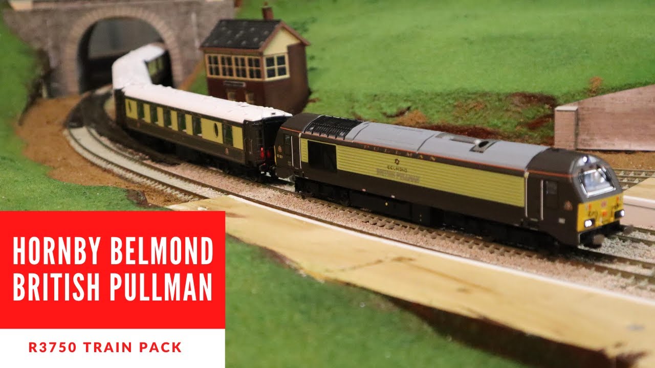 33. Hornby R3750 British Belmond Pullman Train Pack Review