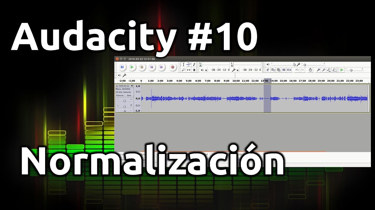 Audacity #10: Normalización de Audio