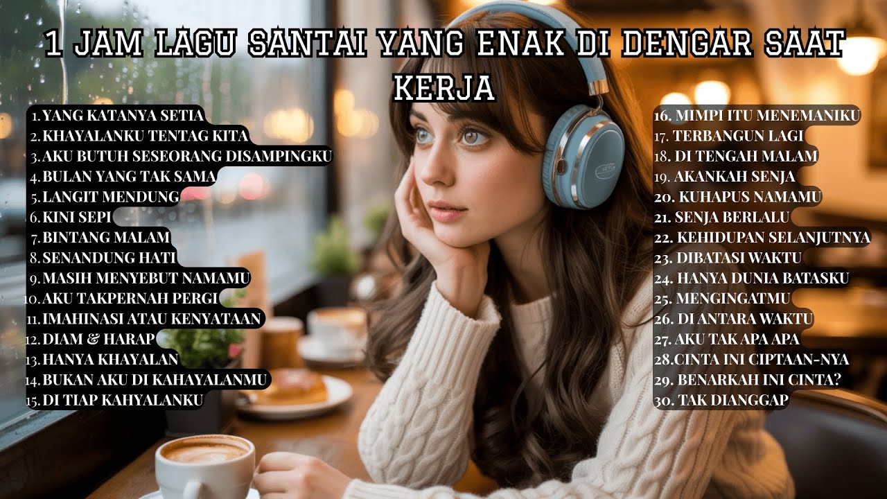 VIRAL!!! 1 Jam Lagu Santai Lo-fi Pop – Cinta yang Menyisakan Luka | Musik Tenang, Rindu & Kenangan