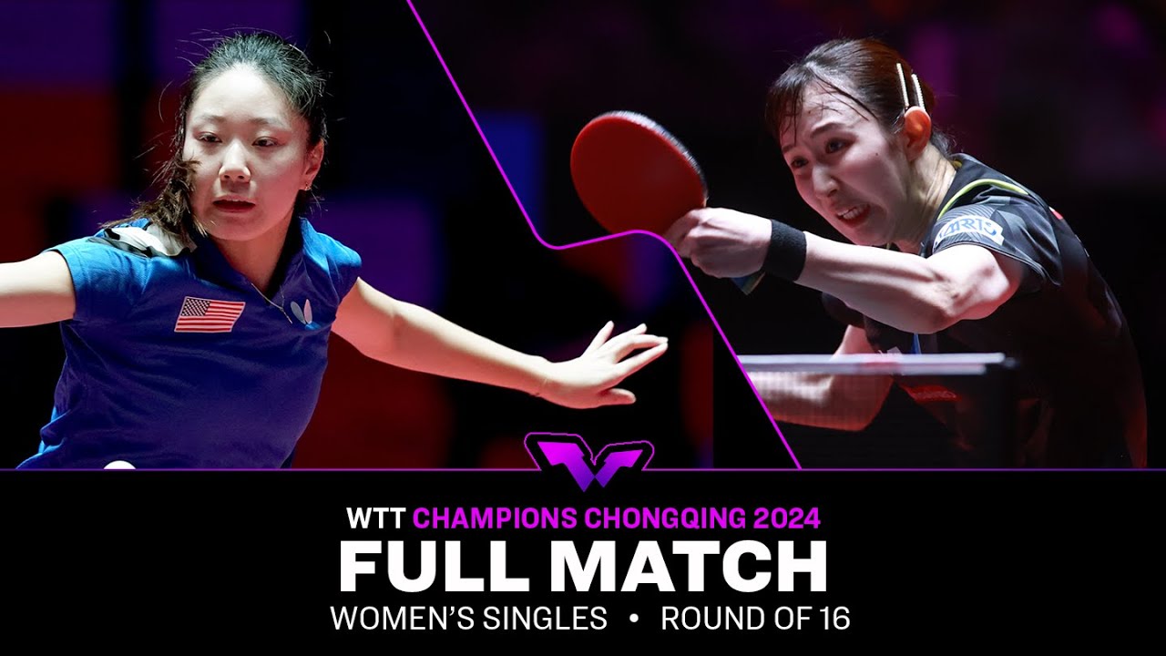 FULL MATCH | Lily Zhang vs Hina Hayata | WS R16 | #WTTChongqing 2024