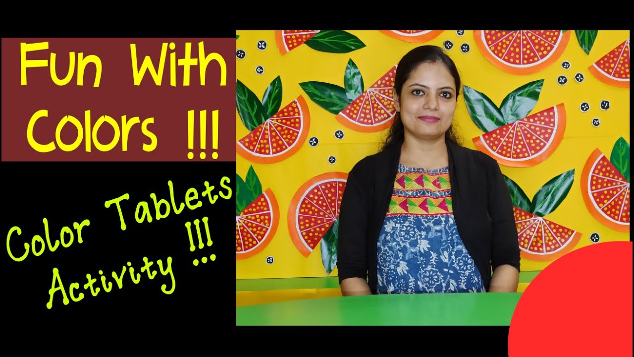 DOES Your Child Know PRIMARY COLORS ? Montessori Apparatus - Color Tablets | Real Teacher Education