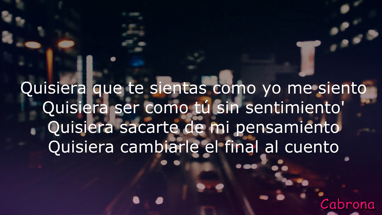 Bad Bunny -  Amorfoda (LETRA)