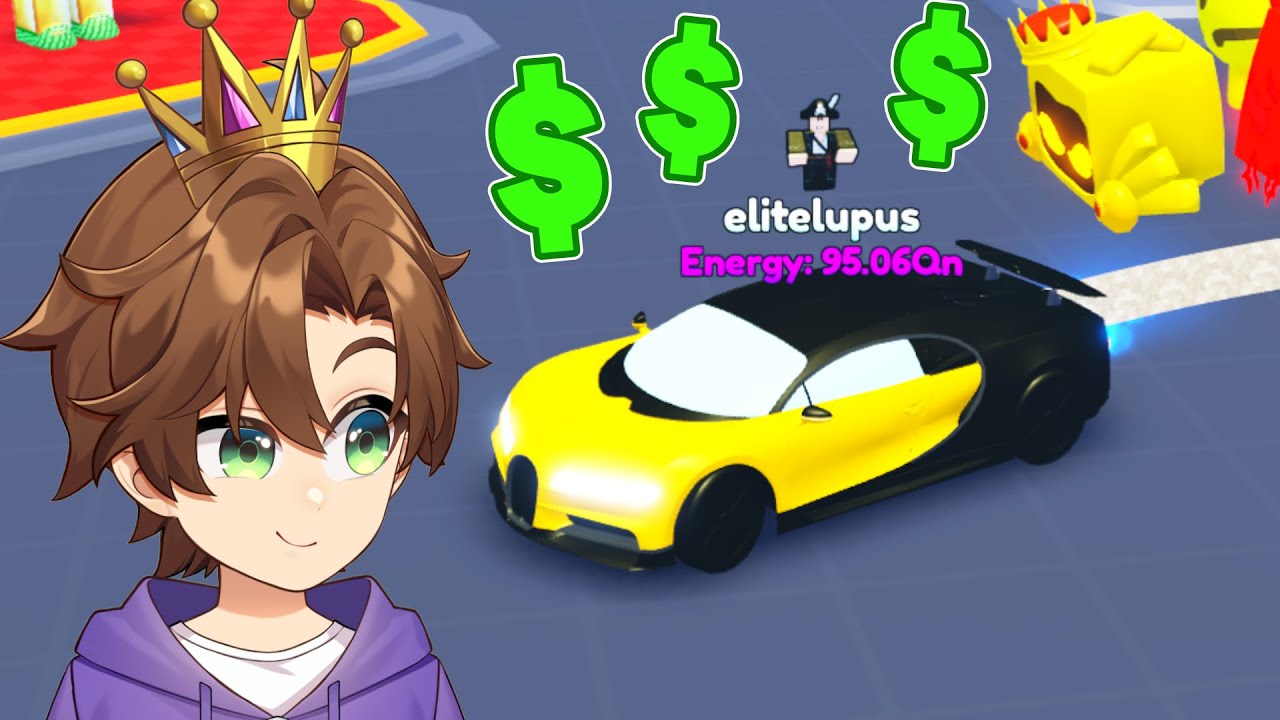 i used a GOLD BARS to get to Train my car on Roblox
