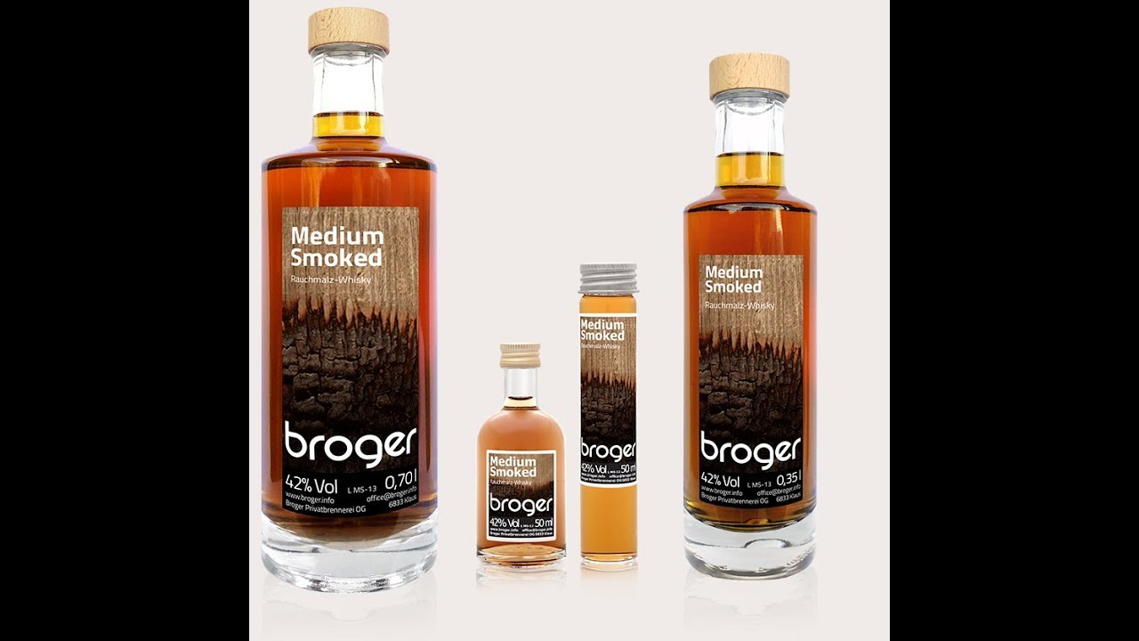 Broger Medium Smoked Austrian Rauchmalz Whisky