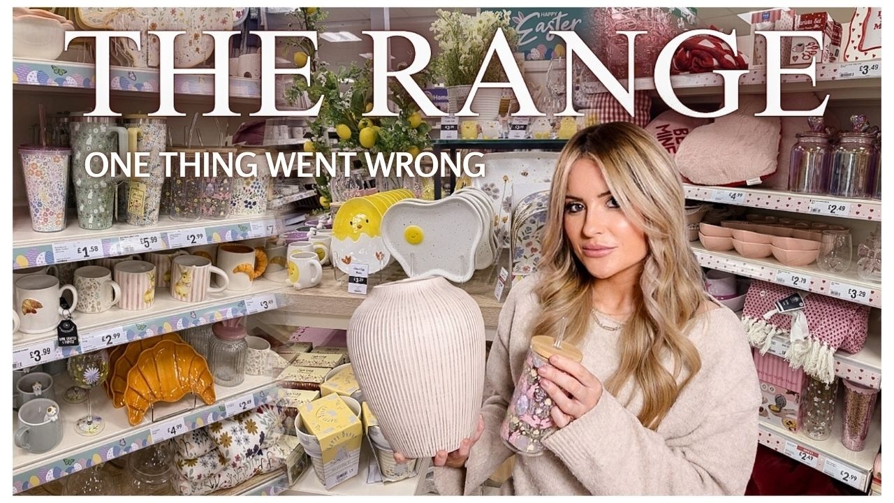The Range Spring & Easter Decor… But One Thing Went Wrong | Shop With Me + Haul