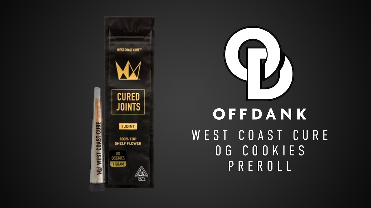 OFF DANK'S WEST COAST CURE - OG COOKIES SINGLE PREROLL REVIEW