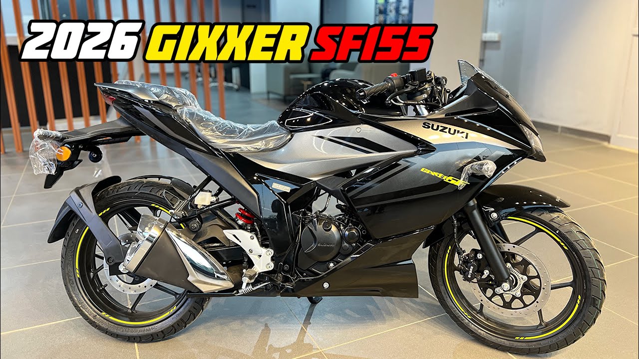 2026 New Suzuki Gixxer SF150 Detailed Review Video | 2026 Suzuki Gixxer SF155 New Colour | 150cc