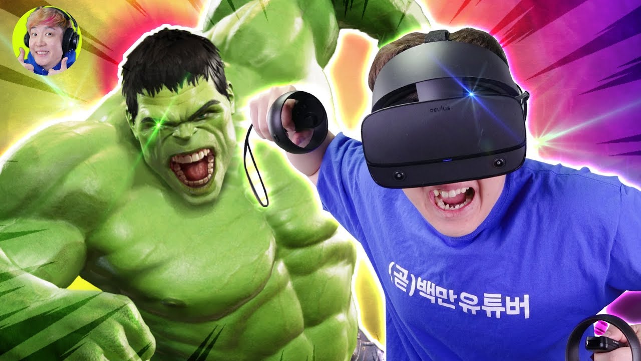 VR로 즐기는 어벤져스! 헐크 가즈아~ - VR MARVEL POWERS UNITED - 겜브링(GGAMBRING)