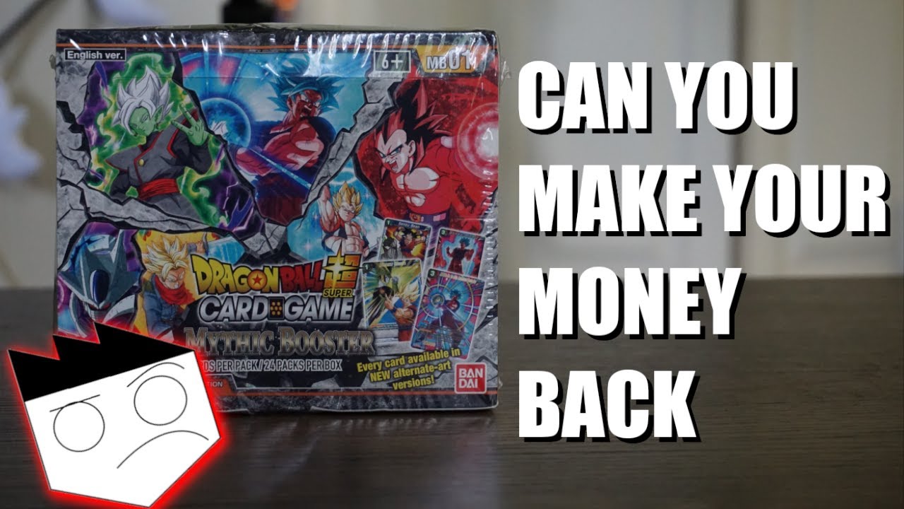 How Much Are These Cards Worth Now? - Dragon Ball Super CCG Unboxing - Mythic Booster