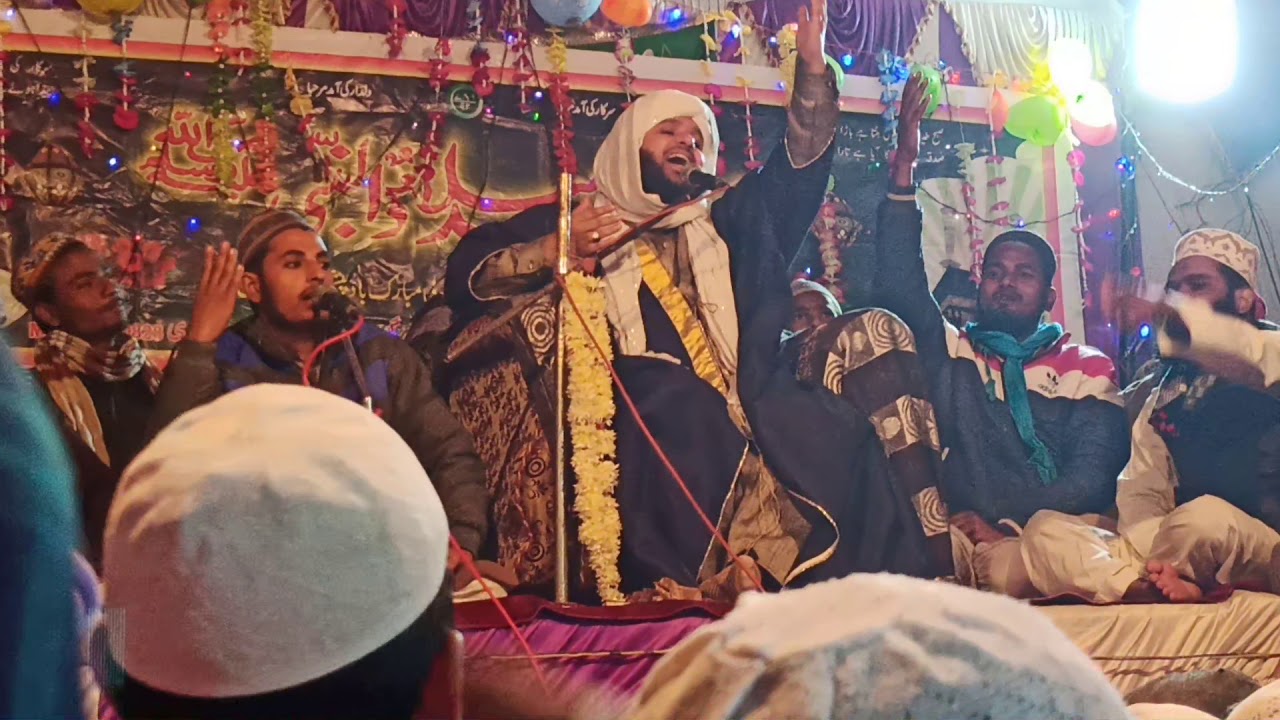 new video Syed mukim ur Rahman sahab rangeela Nagar jila Lakhimpur khiri