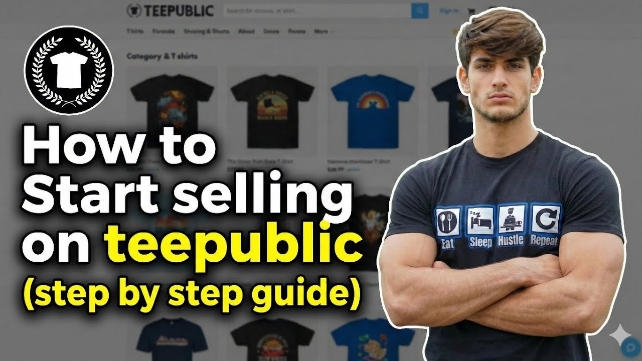 How to Start selling on Teepublic (step by step guide)