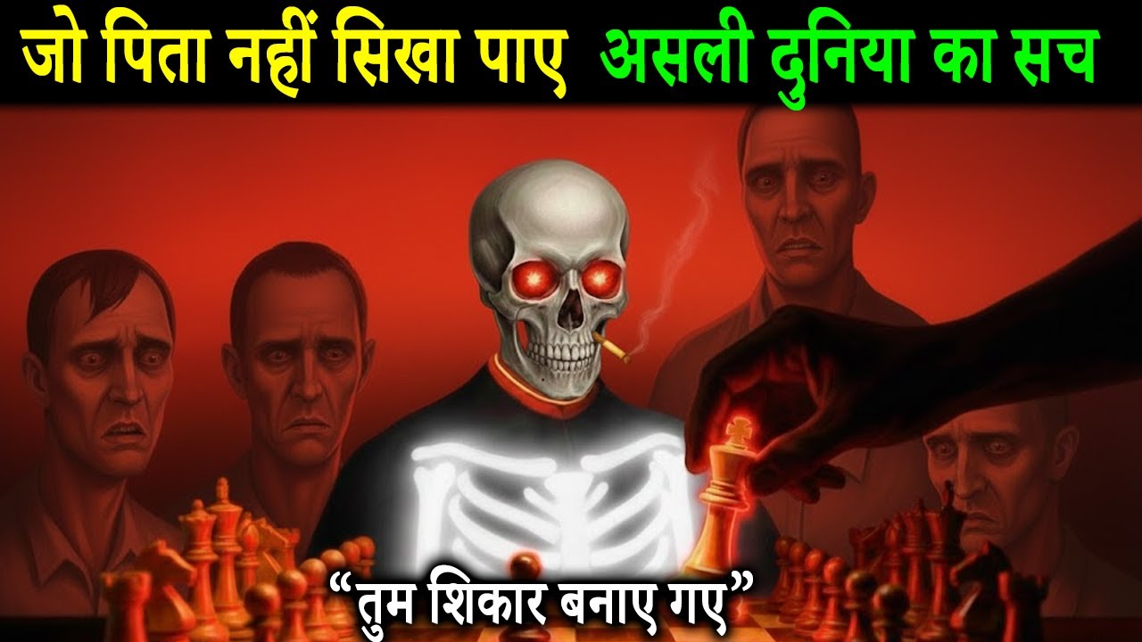 जो पिता नहीं सिखा पाए, वो सच जो तुम्हें मज़बूत बना देगा-dark psychology hindi