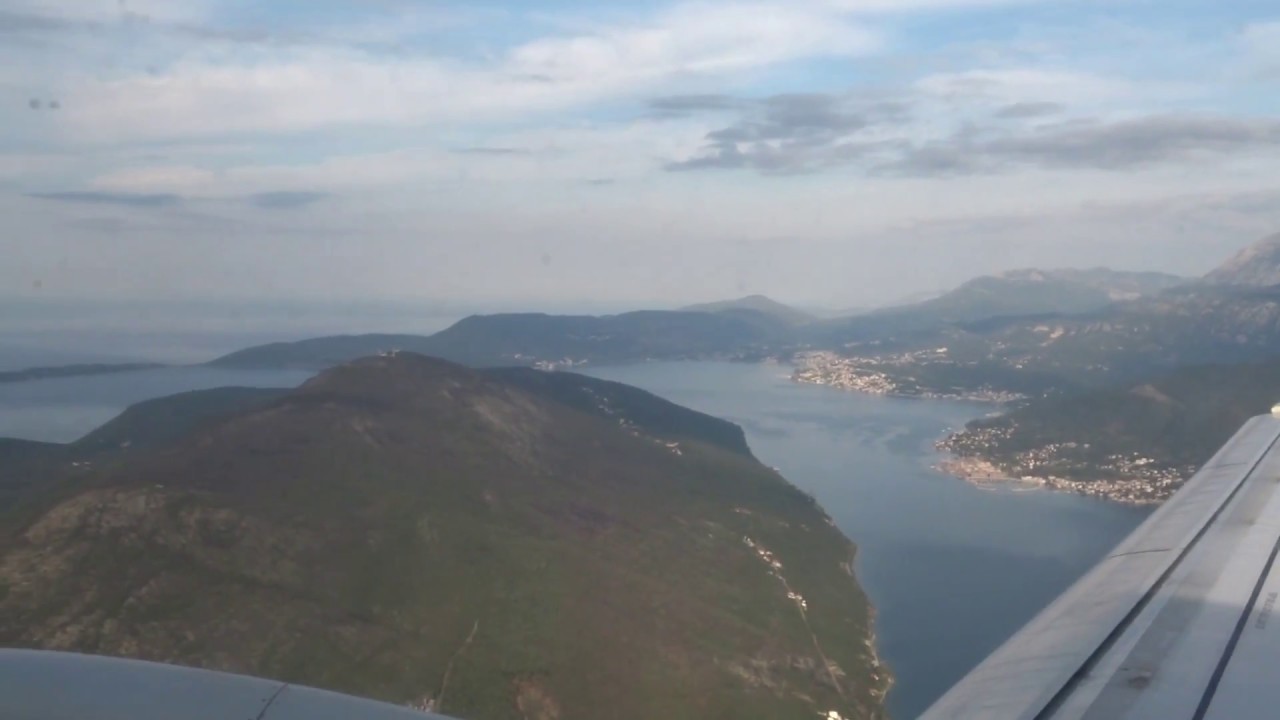 Montenegro Airlines Embraer 195 | Tivat to Belgrade