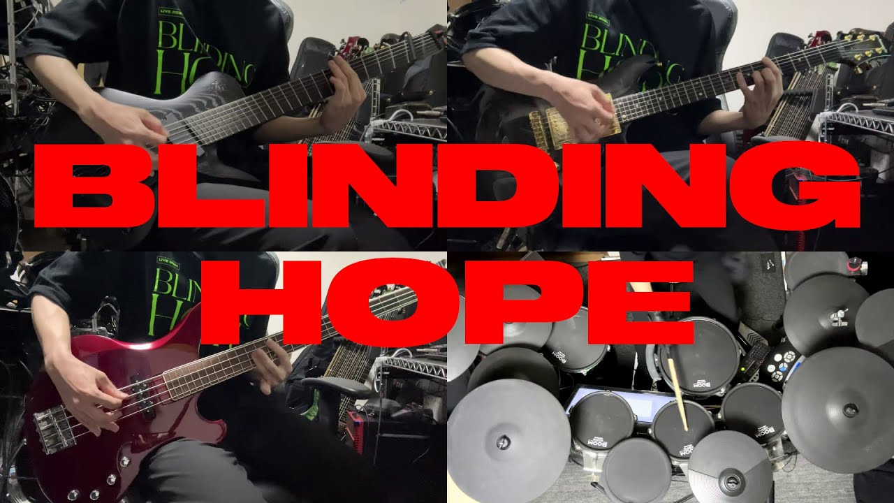 [TAB]THE GAZETTE - BLINDING HOPE [Guitar Bass Drum Cover]