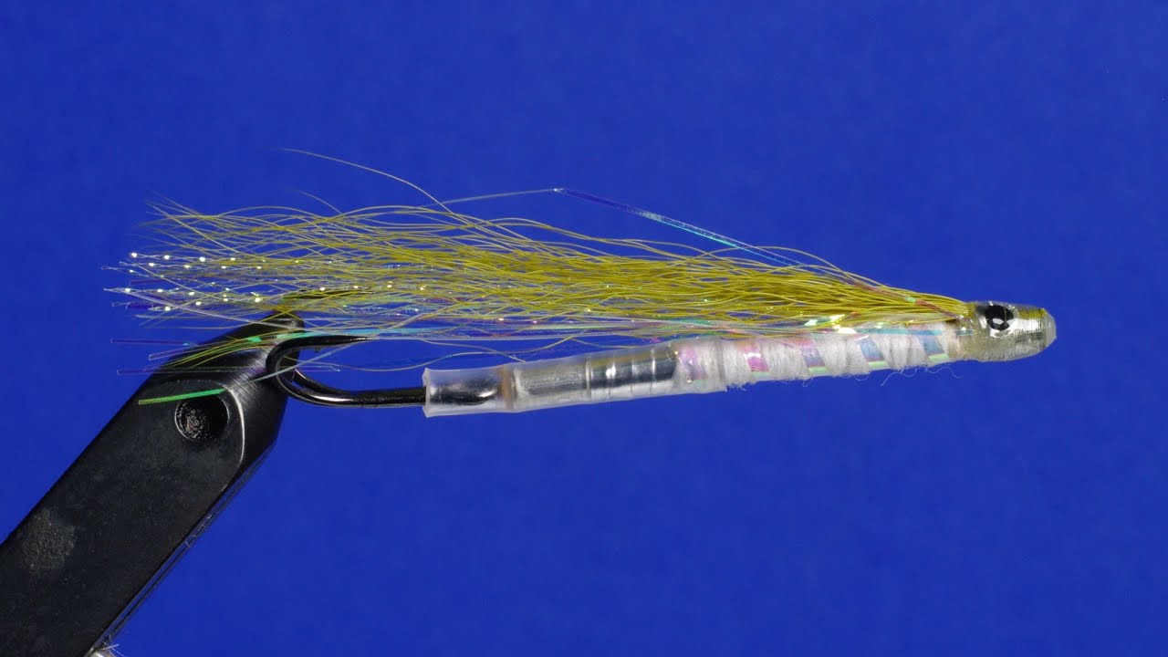 Streamer Tube Fly - the Emerald Shiner