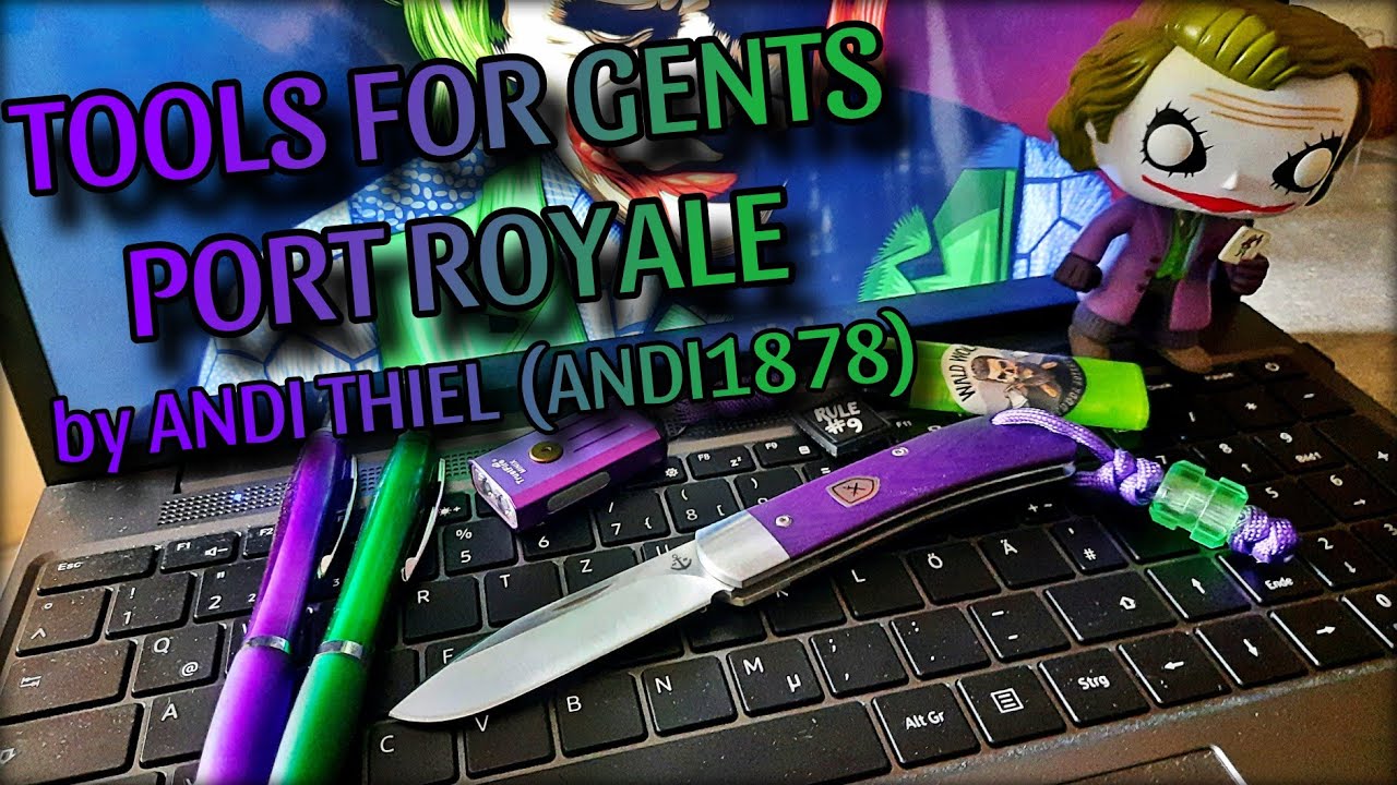 Tools for Gents Port Royale by @Andi1878 | Ein tolles Slipjoint Edc Messer!