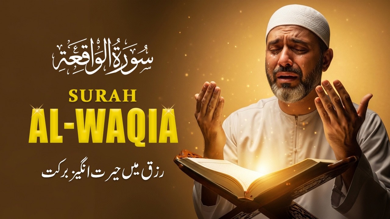Surah Al-Waqiah Full Recitation With Urdu Translation | Surah for Rizq & Barakah | سورۃ الواقعہ