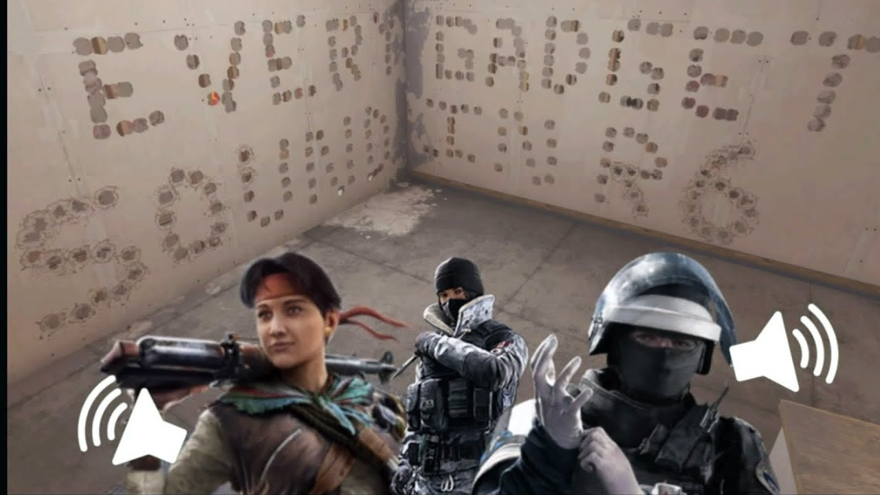 Every Gadget Sound In Rainbow Six Siege