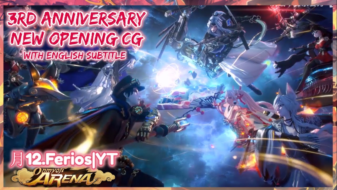 [ English Subtitle CC ] Onmyoji Arena 3rd Anniversary Opening CG