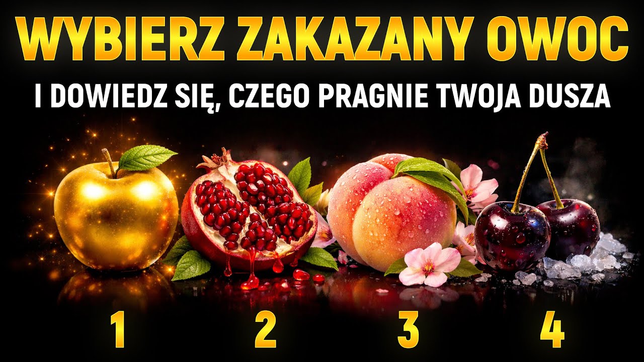 SMAK TWOJEGO PRAGNIENIA: Wybierz zakazany owoc i dowiedz się, czego tak naprawdę pragnie twoja Dusza
