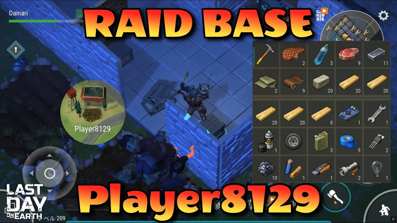 LDOE Raid Base Player 8129