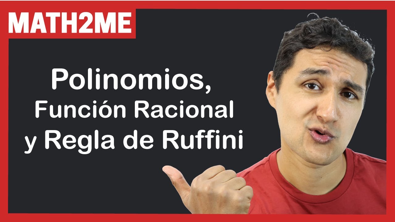 MasterClass de Funciones | Polinomios, Funci&oacute;n Racional y Regla de Ruffini
