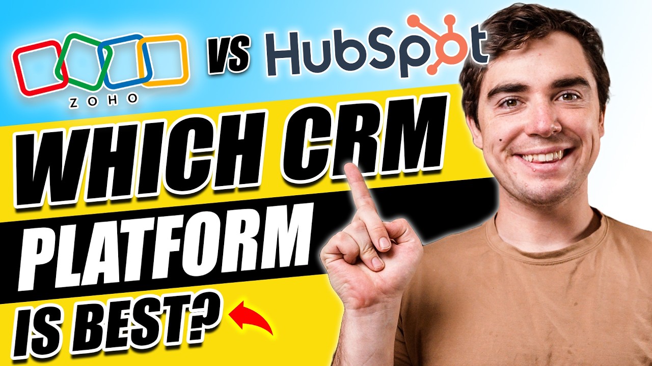 HubSpot против Zoho: какая CRM подойдет вашему бизнесу в 2025 году?