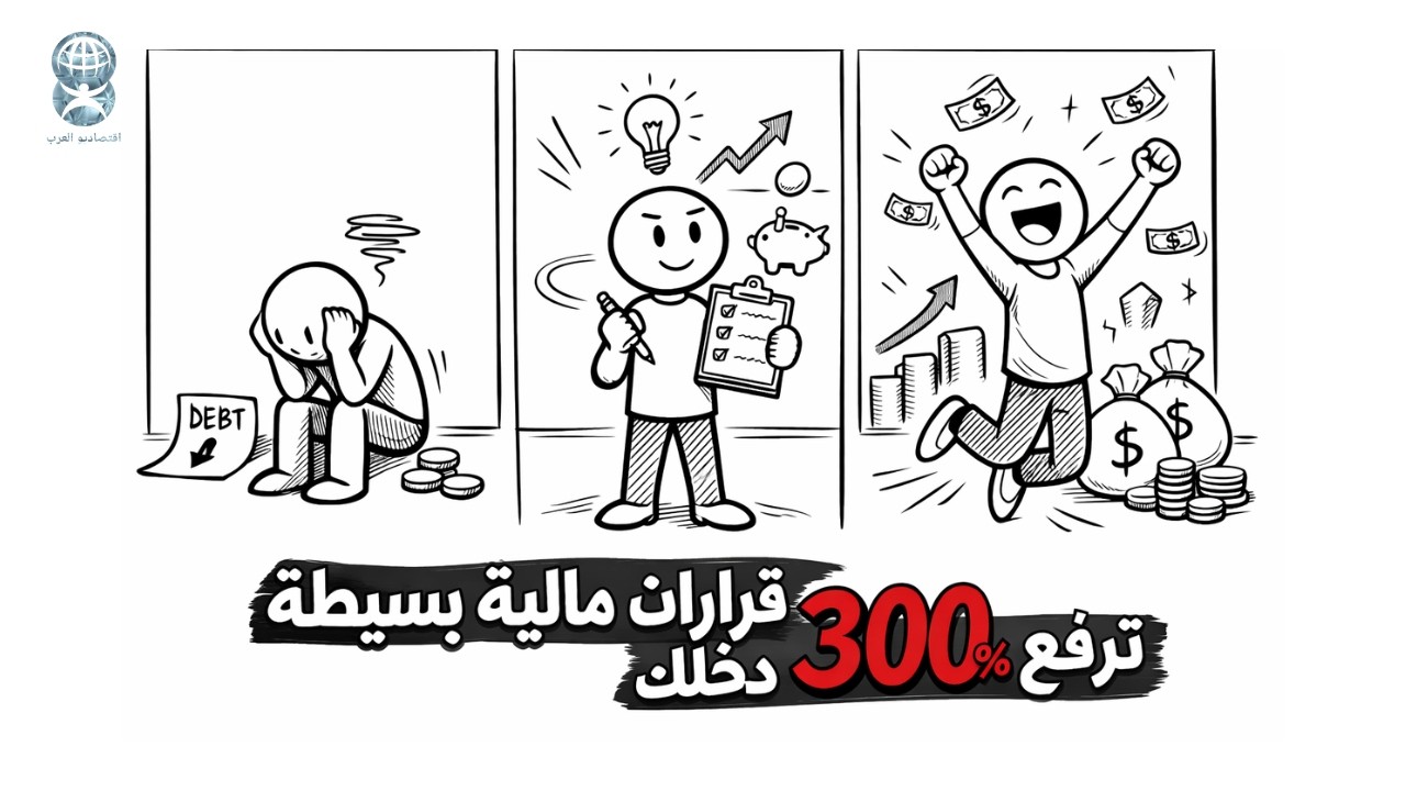5 قرارات مالية بسيطة قد ترفع دخلك 300% خلال 3 سنوات (جرّبها الآن)