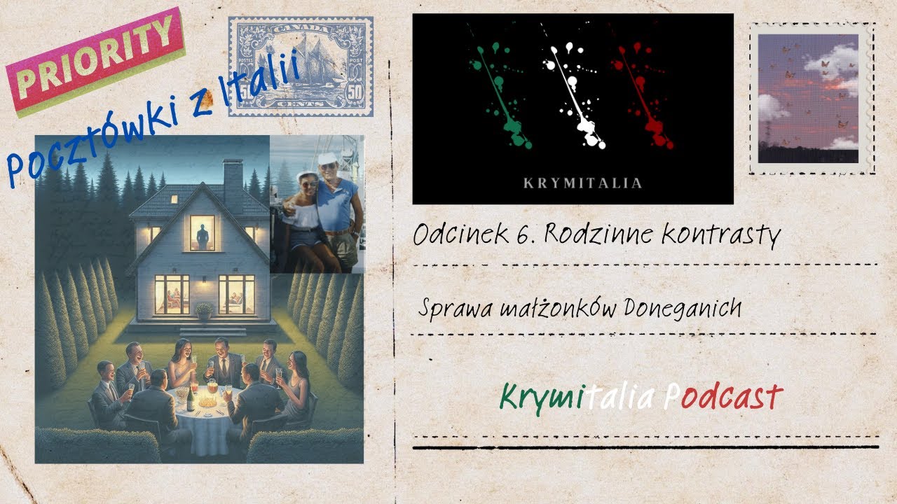 Odcinek 6. Luisa De Leo i Aldo Donegani (podcast kryminalny)
