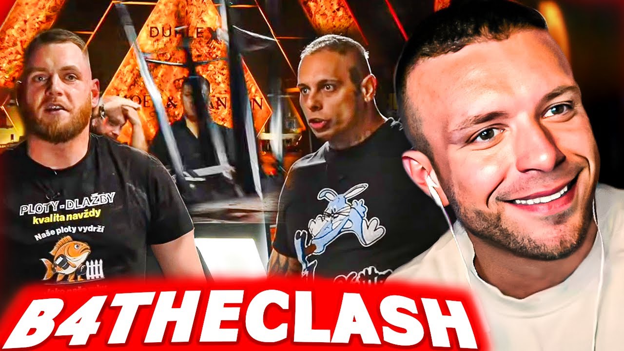 RESTT &ndash; B4THECLASH: KOTL&Aacute;R SECURITY⬩JAN RYBKA⬩KOZA BOBKOV⬩RENDYS | REAKCIA