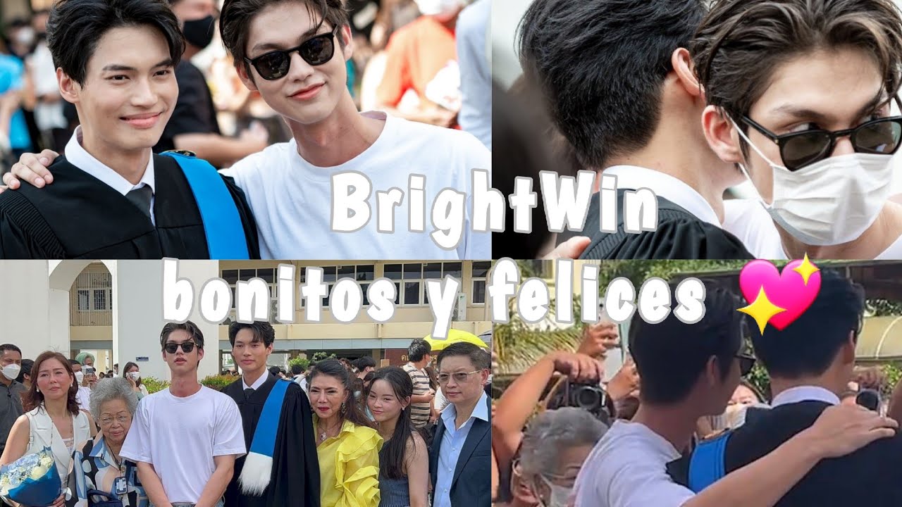LA GRADUACIÓN DE WIN! QUIERE CELEBRAR A SOLAS CON BRIGHT!? 🤭💖+ BRIGHT ESTABA CELOSO!? + MOMENTOS 🤡