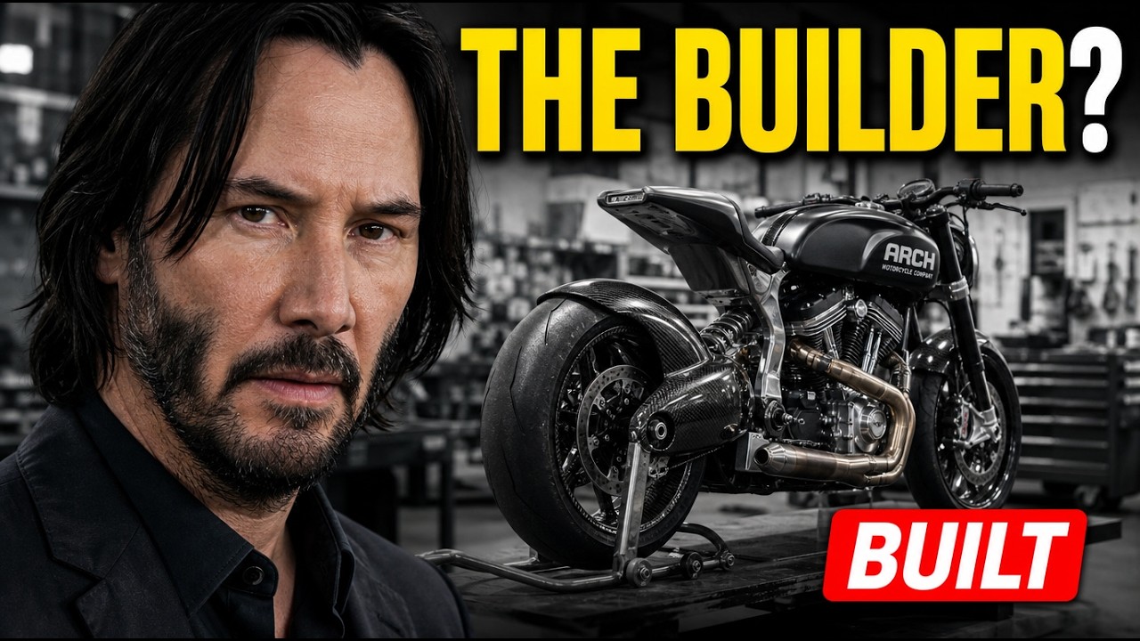 Keanu Reeves założył firmę motocyklową. To szaleństwo.