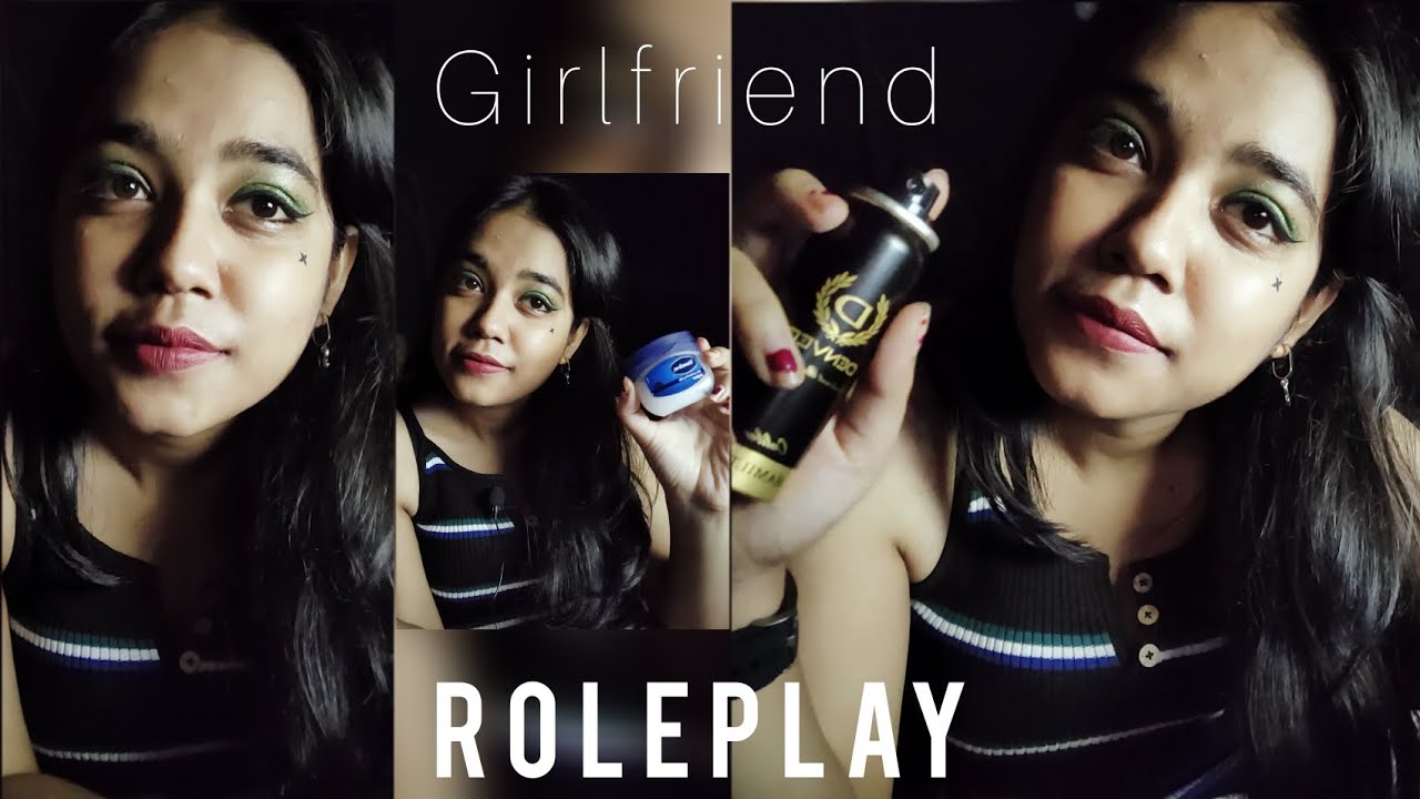 ASMR HINDI💜| GIRLFRIEND GETTING YOU READY FOR DATE🌹
