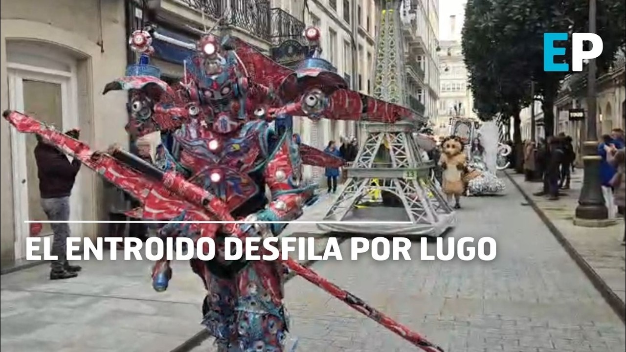 Lugo festeja el día grande de su Entroido