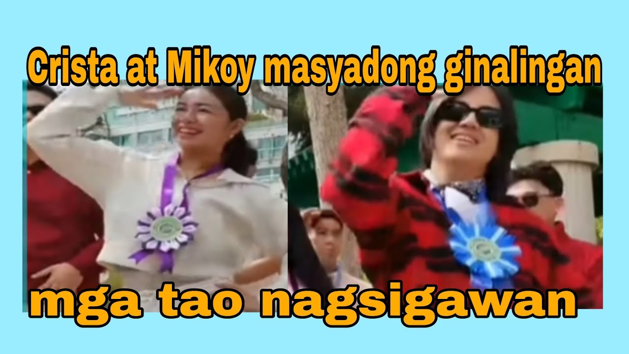 Crista at Mikoy masyadong ginalingan.napasigaw Ang mga tao#kalingaprab#kalingapmikoy