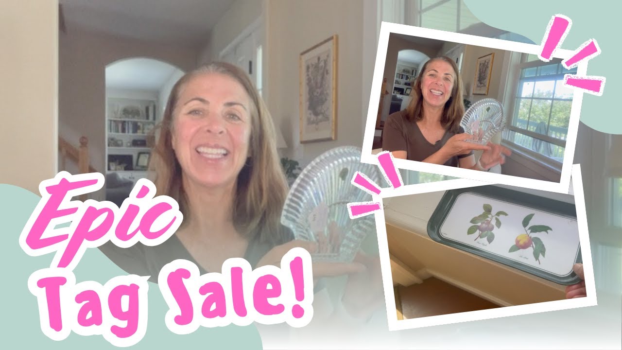 MASSIVE TAG SALE AND STYLED THRIFT HAUL 😍😍|| TREASURE HUNTING IN SHELBURNE VT|| RELATIVELY REFINED
