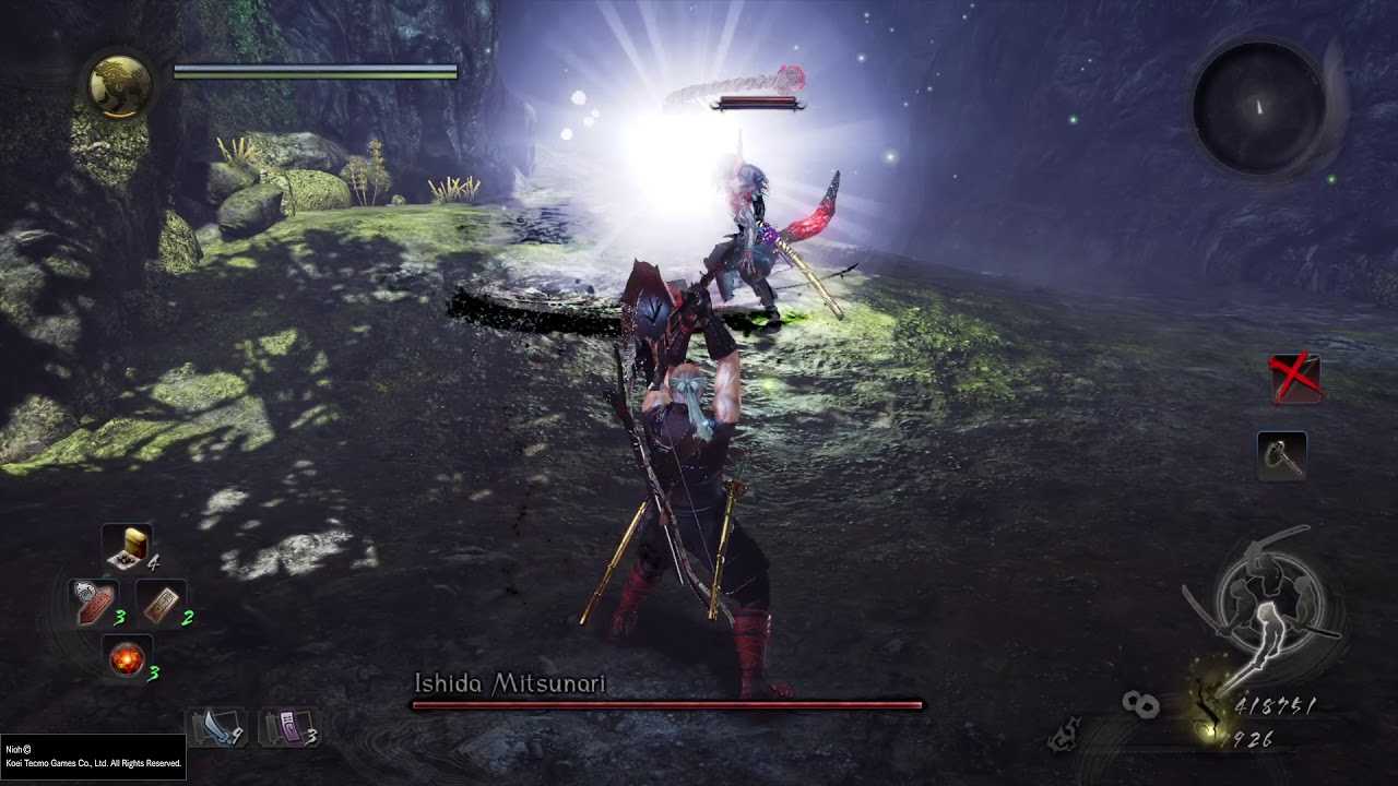 Nioh Ishida Mitsunari Easy Kill