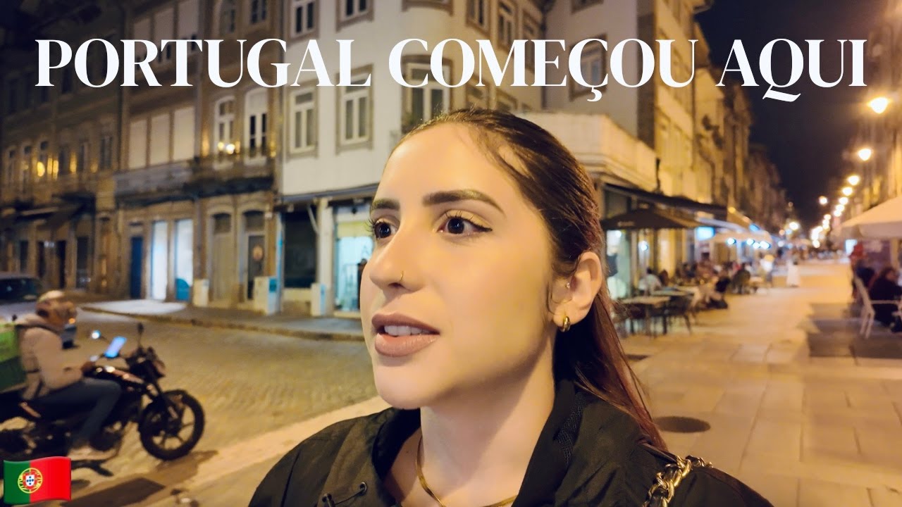 ESTAMOS NA CIDADE MAIS ANTIGA DE PORTUGAL E OLHA O QUE ACHAMOS...
