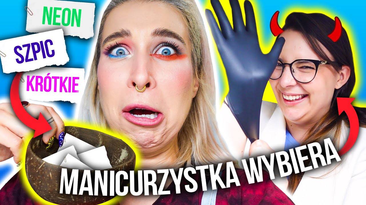 ♦ Manicurzystka WYBIERA mi paznokcie! 😱 Losujemy długość, kształt, kolor! ♦ Agnieszka Grzelak Beauty