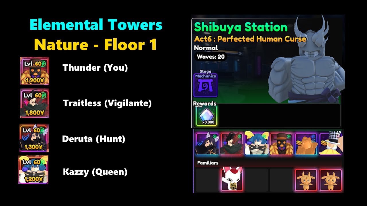 Elemental Towers - Nature - Floor 1