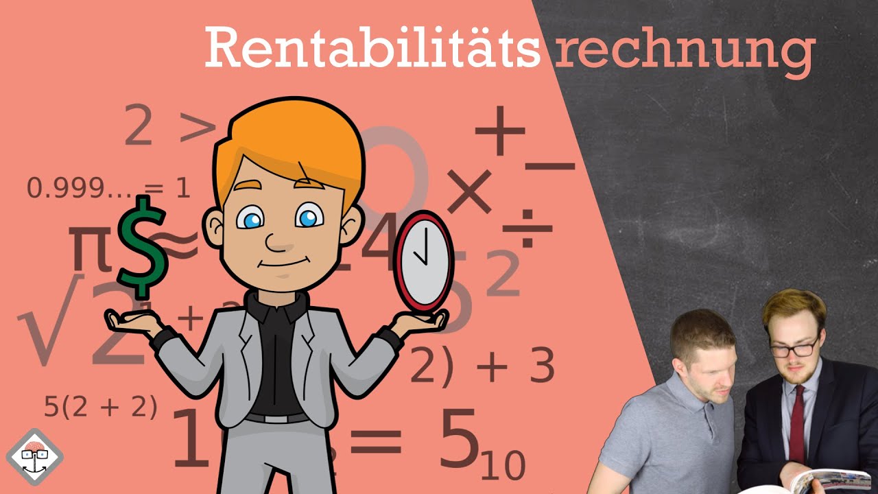 Rentabilitätsvergleichsrechnung einfach erklärt + Beispiel !
