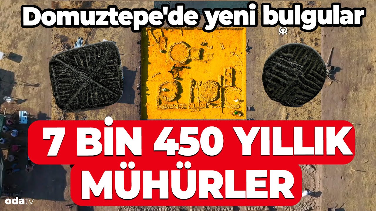 Domuztepe'de 7 bin 440 yıllık mühür bulundu