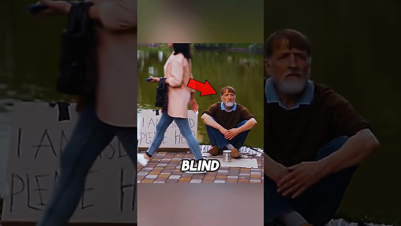 Empathy in Action 🥺 || Kind Teen Aids Blind Man ❤️