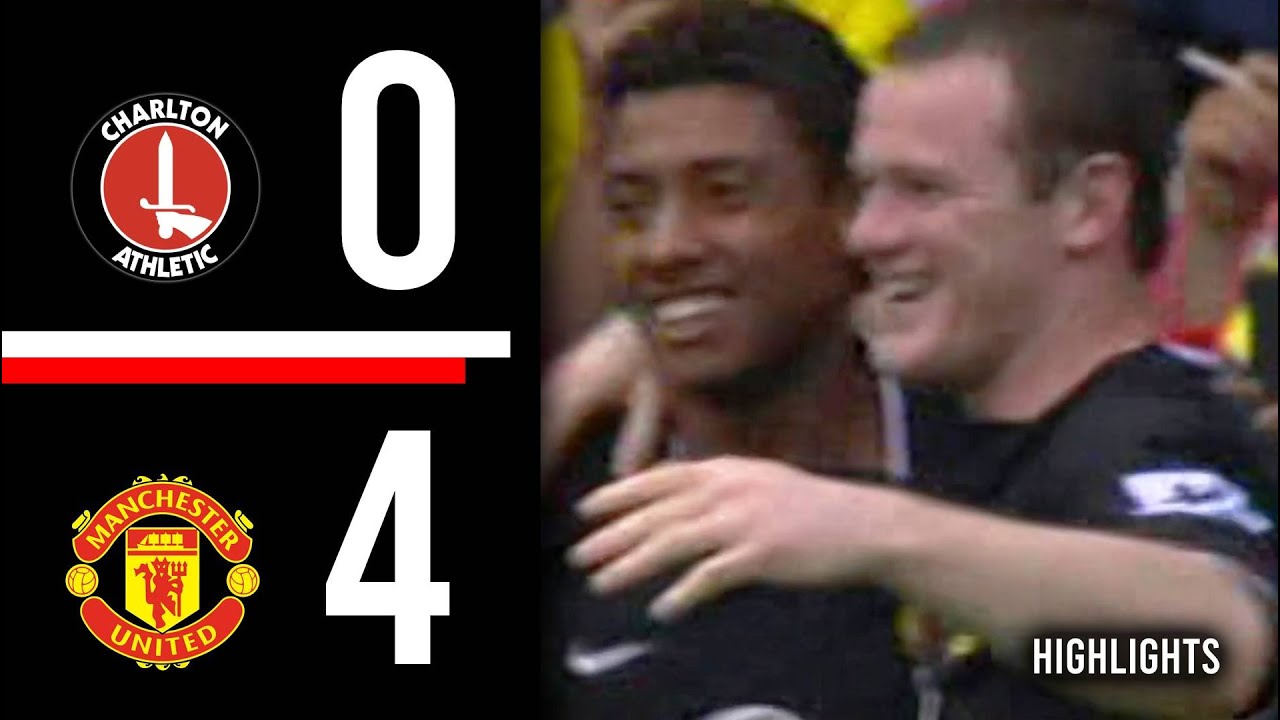 Charlton Athletic v Manchester United | Highlights | 2004/2005