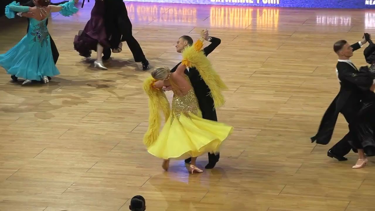 Aleksey Bessonov - Sarah Sofie Barjabin, EST | WDSF World Open, Adults, ST (#AmberCouple2025)