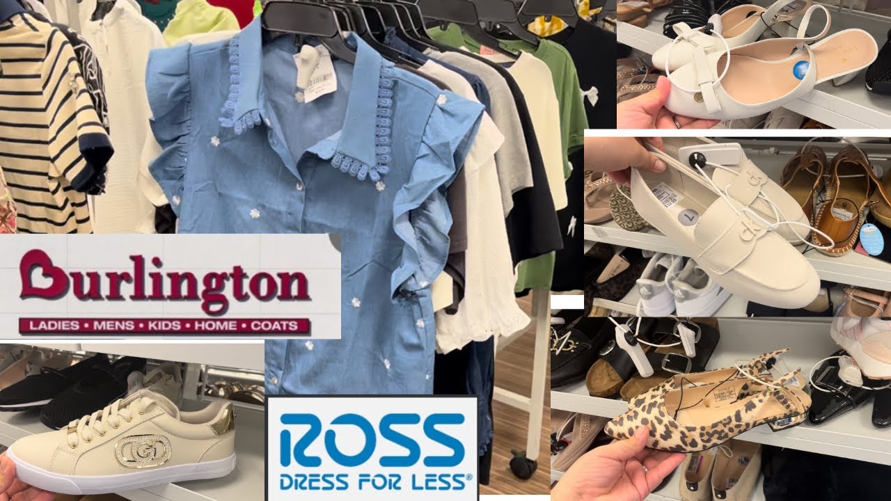 BURLINGTON Y ROSS BLUSAS NUEVAS Y ZAPATOS CHANCLAS TENIS TACONES DE TODO ESTILO CHICAS