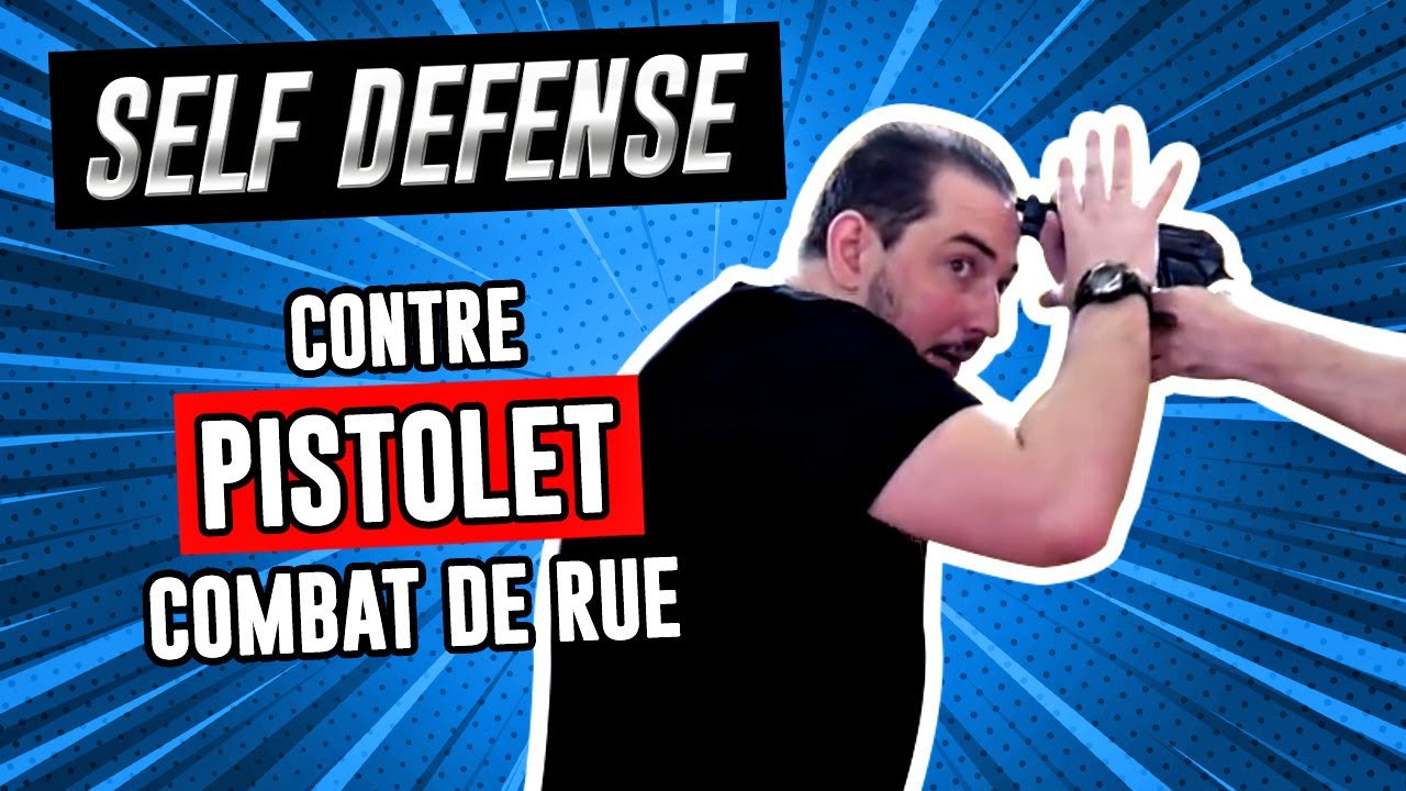 Les ÉTAPES d'une DÉFENSE contre une MENACE au PISTOLET [Krav Maga - Self défense]