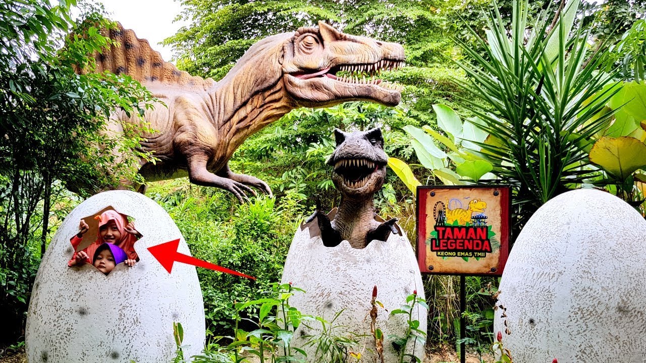 Lihat Dinosaurus T-Rex | Petualangan Dinosaurus Taman Legenda Keong Mas TMII