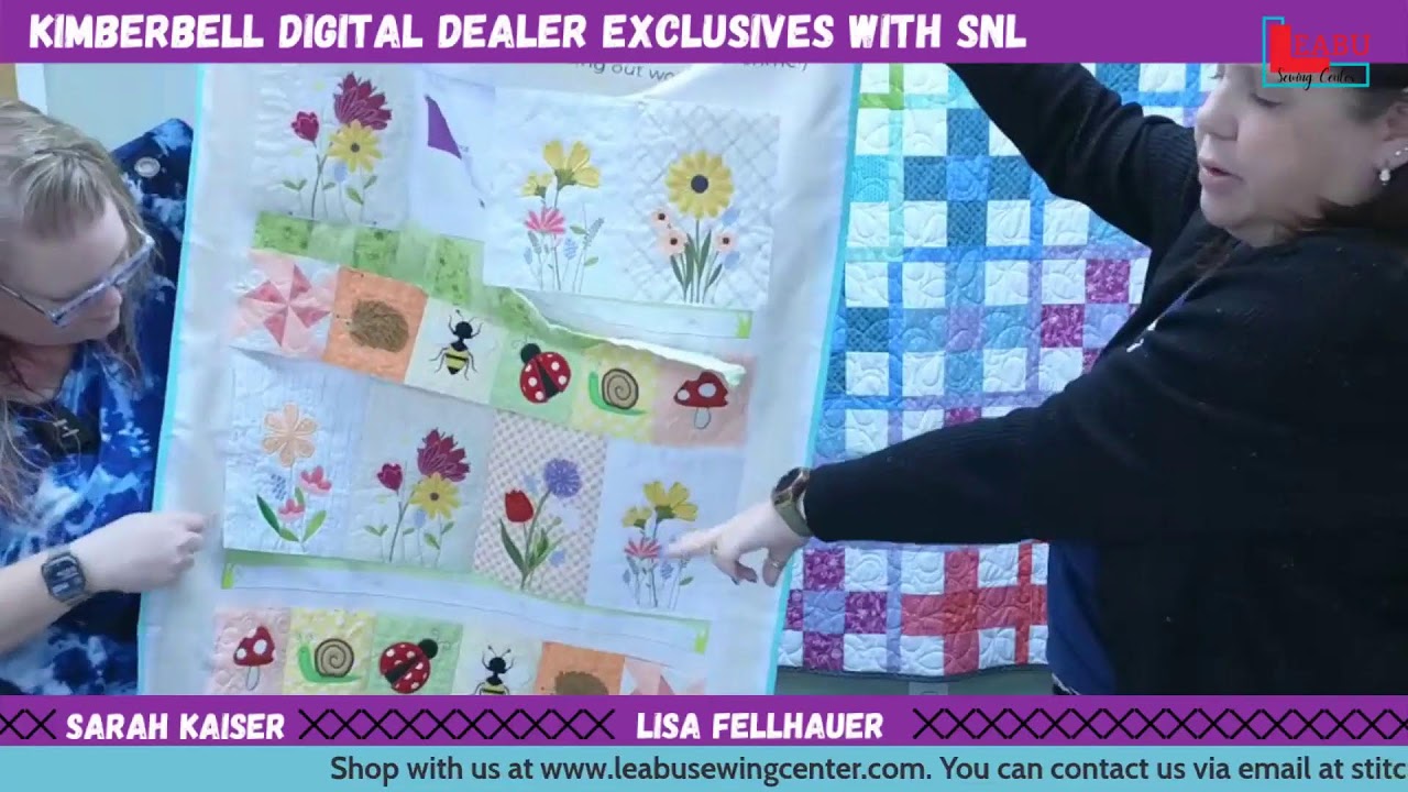 November Kimberbell Wallflower Mystery Quilt with SNL